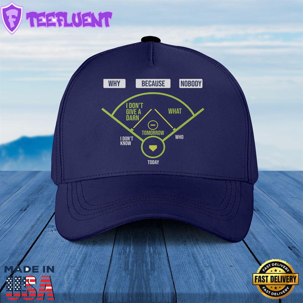 Why Because Nobody 2 Baseball Cap