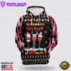 Wine Red Christmas All Over Print 3D Hoodie