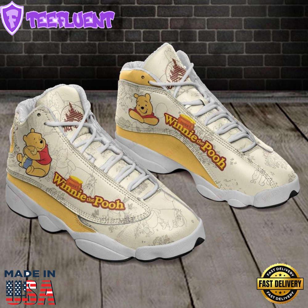 Winnie The Pooh Air Jordan 13 Sneakers