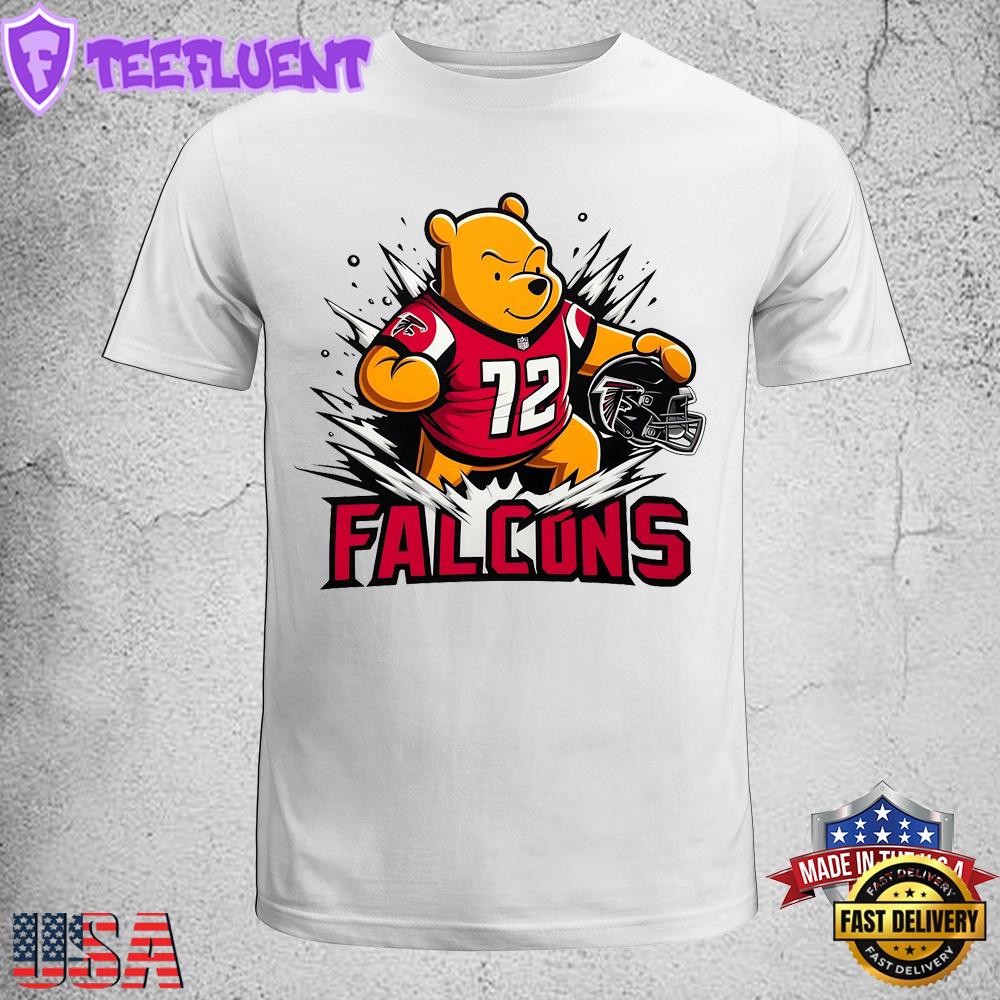 Winnie the Pooh Falcons NFL Unisex T-Shirt