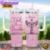 With God All Things Are Possible Jesus Customized Stanley Tumbler 40oz