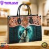 Wolf Leather Style Leather Bag Gift For Wolf Lovers Christ Gifts Leather Bags