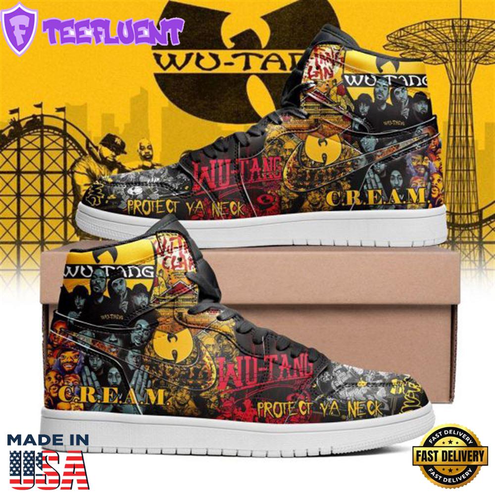 Wu-Tang Clan Cream Protect Ya Neck Air Jordan 1 High