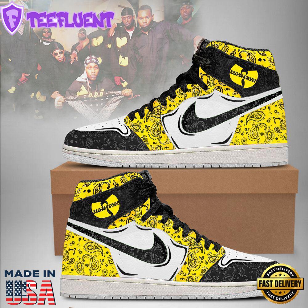 Wu-Tang Clan Mandala Custom Air Jordan 1 Sneakers