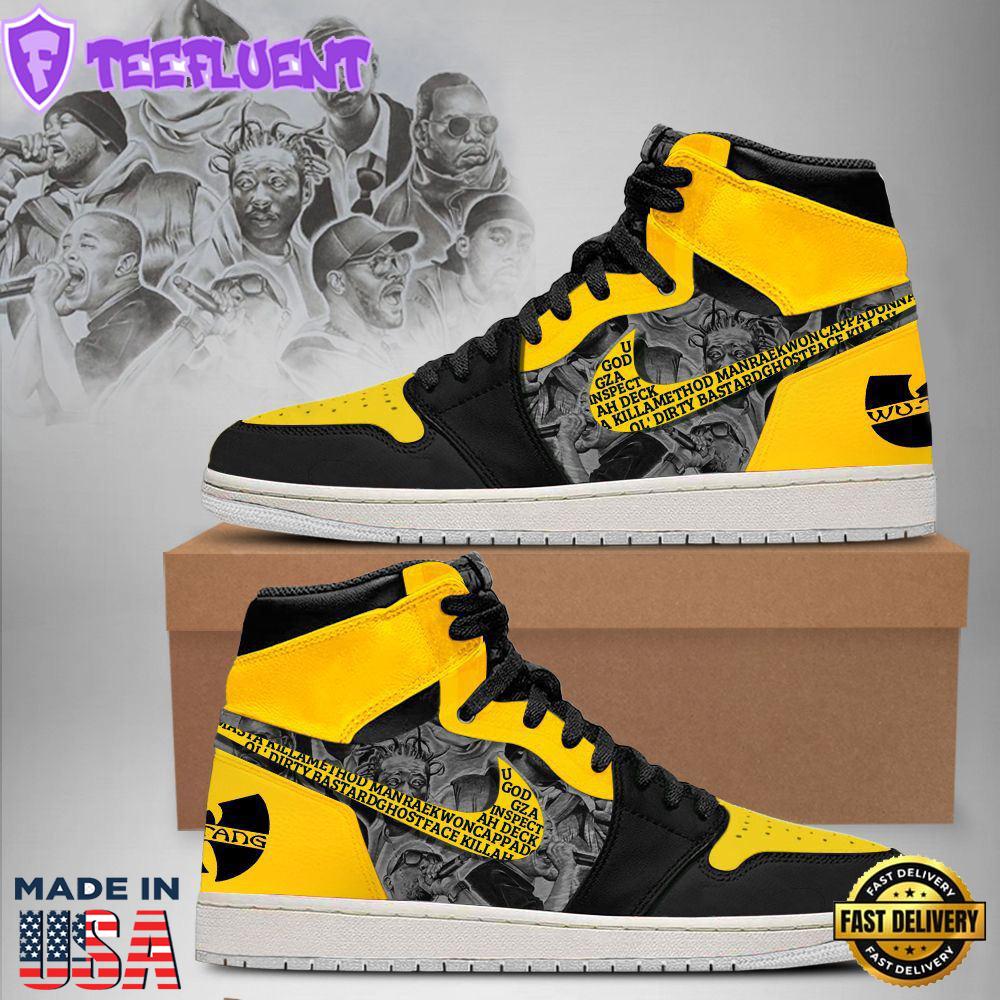 Wu-Tang Clan Members Names Custom Air Jordan 1 Sneakers