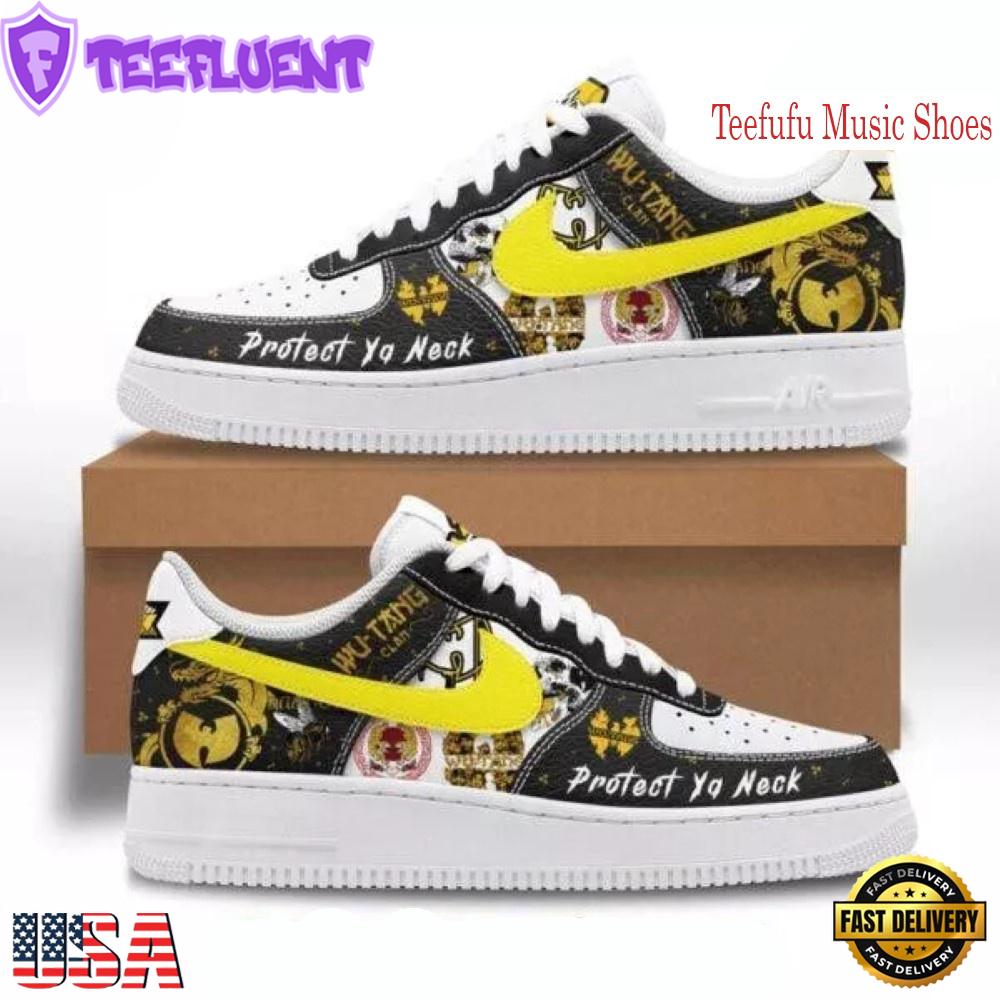 Wu-Tang Clan Protect Ya Neck Air Force 1 Shoes Sneaker