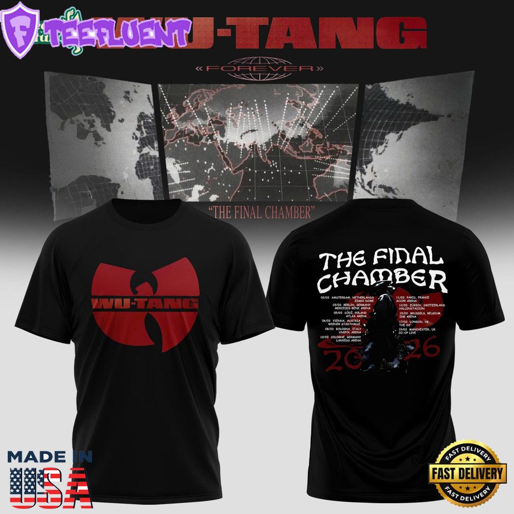 Wu-Tang Clan The Final Chamber Tshirt 2026