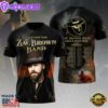 Zac Brown Band Official 2026 Tour 3D Graphic Apparel