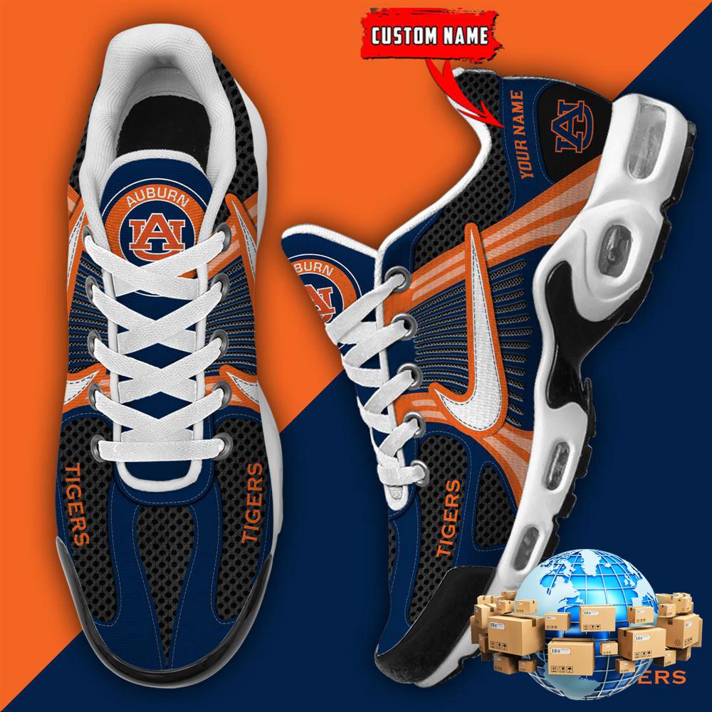 ZNCAA Auburn TigersFootball Team Sport Custom Max Plus Shoes