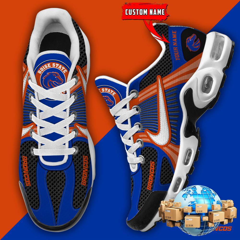 ZNCAA Boise State BroncosFootball Team Sport Custom Max Plus Shoes
