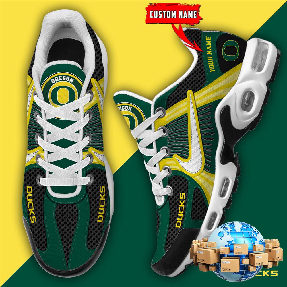 ZNCAA Oregon DucksFootball Team Sport Custom Max Plus Shoes