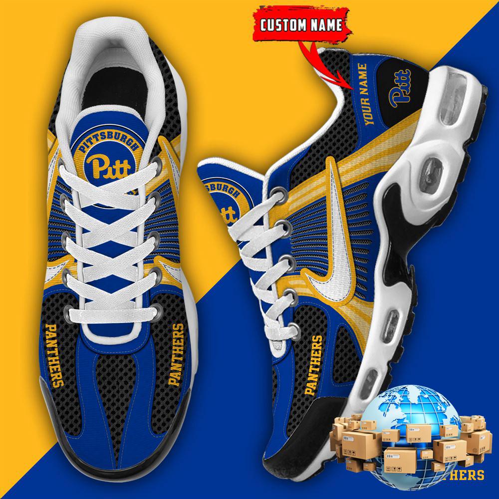 ZNCAA Pittsburgh PanthersFootball Team Sport Custom Max Plus Shoes