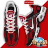 ZNCAA Wisconsin BadgersFootball Team Sport Custom Max Plus Shoes